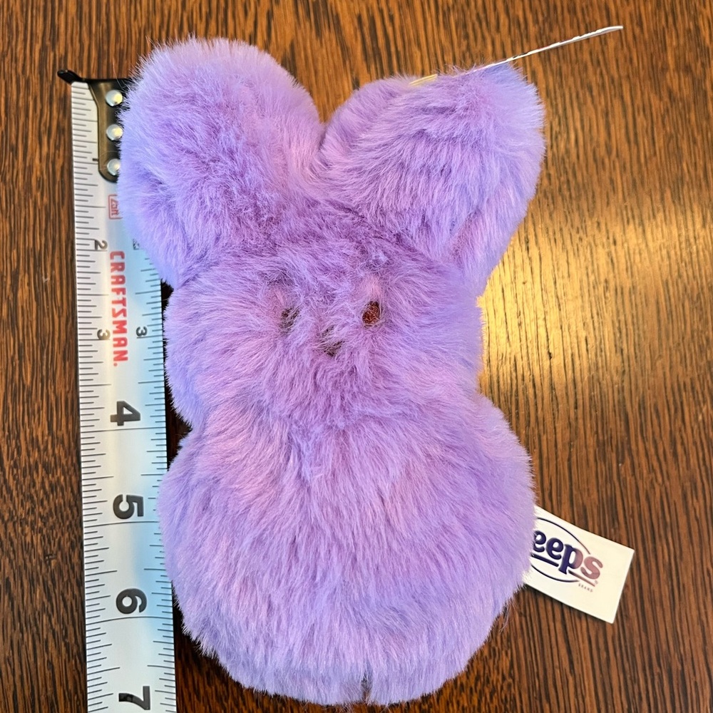 NWT | Peeps Purple Bunny Plush | 6-7” Easter Stuffed Animal 💜🐰